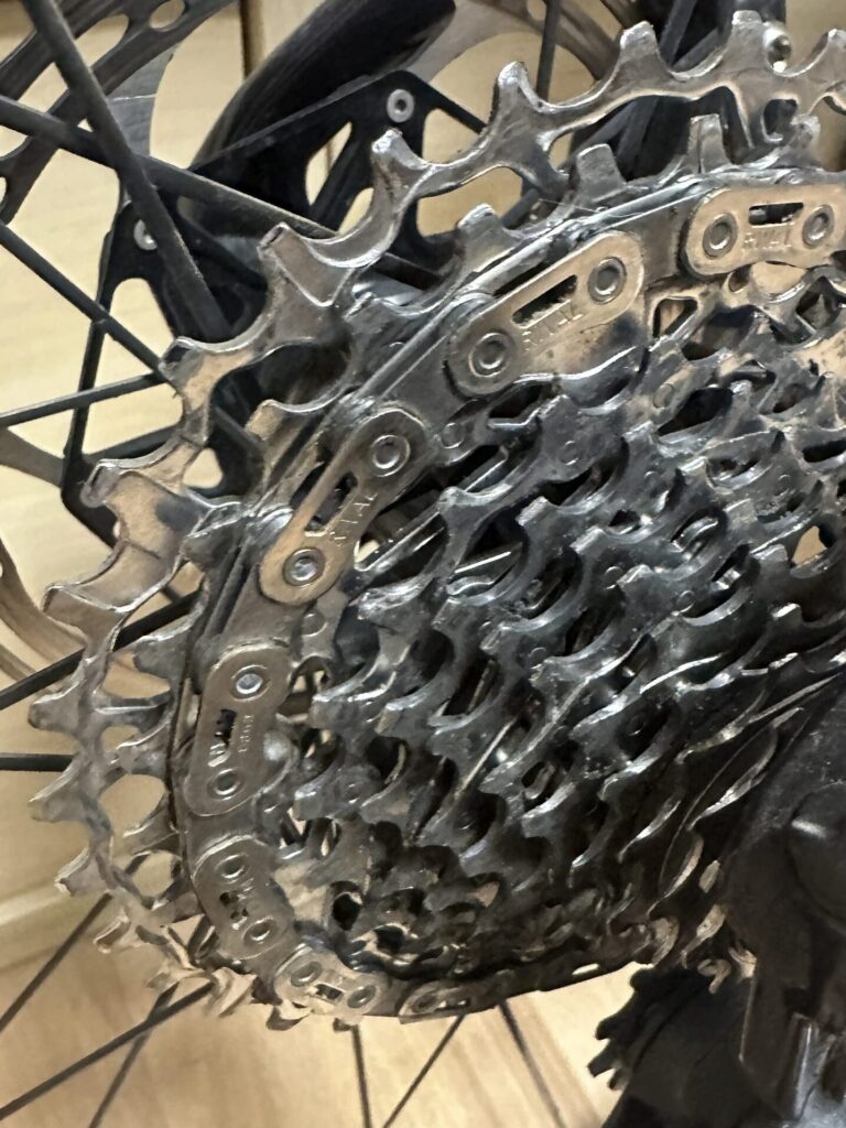 Squirt chain lube po 250 kilometrech